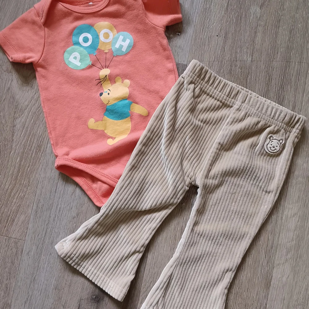 Pooh Disney Baby Onesie and Pants Set